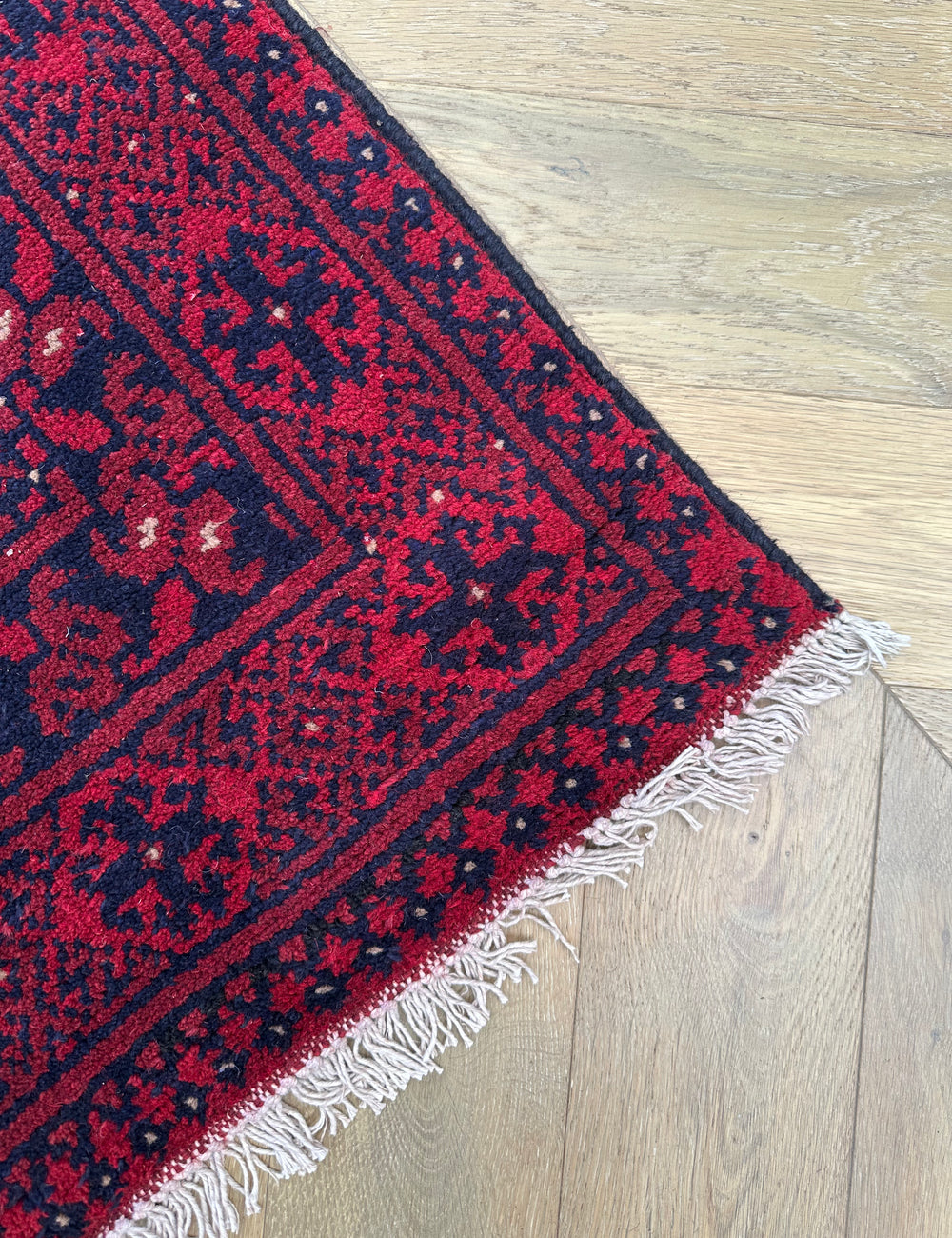 Afghan elephant foot runner 290x78 cm
