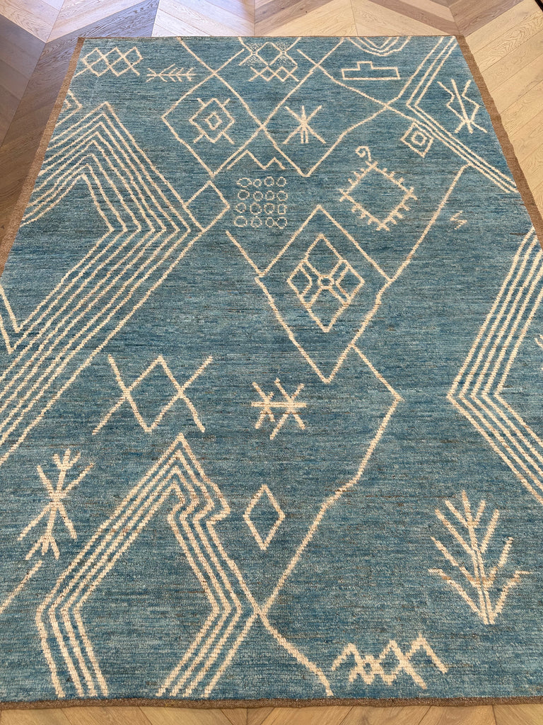 Afghan Atlas wool rug - boutique size 297x207 cm