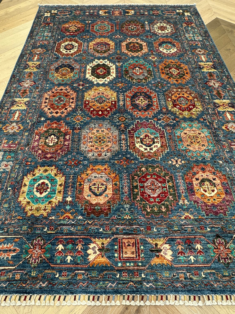 Afghan handmade rug Chobi.Size:305x201 cm