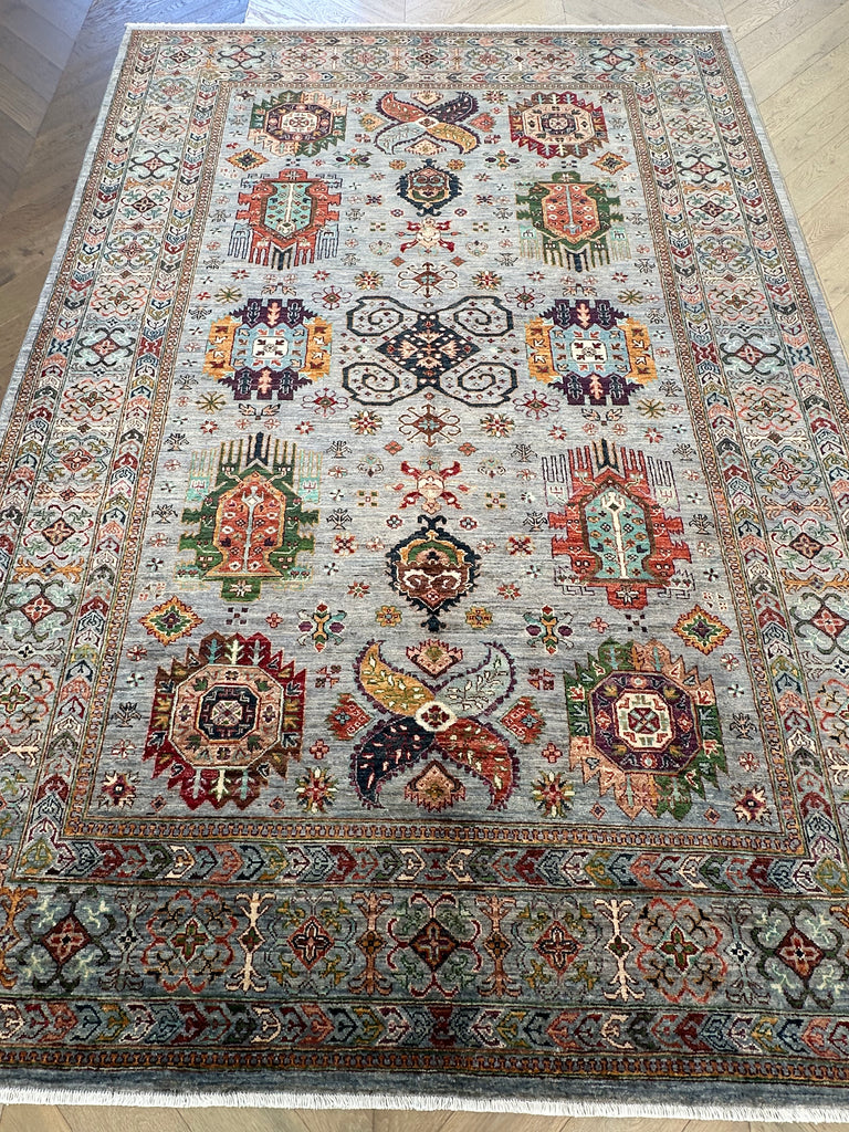 Afghan handmade rug,Chobi. Size:296x200 cm