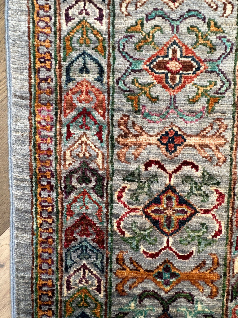 Afghan handmade rug,Chobi. Size:296x200 cm