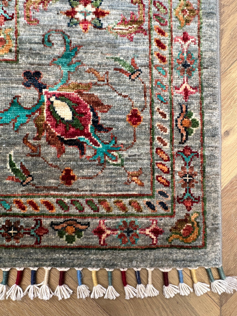 Afghan handmade rug,Chobi. Size:302x202 cm