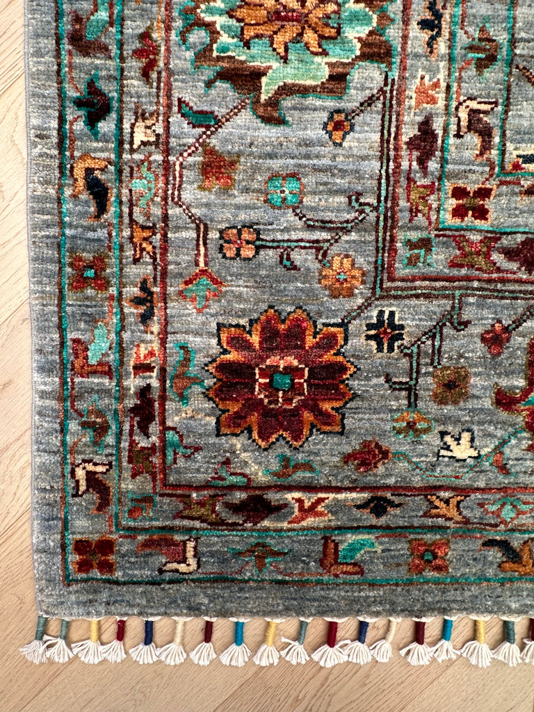 Afghan handmade rug,Chobi. Size:306x212 cm