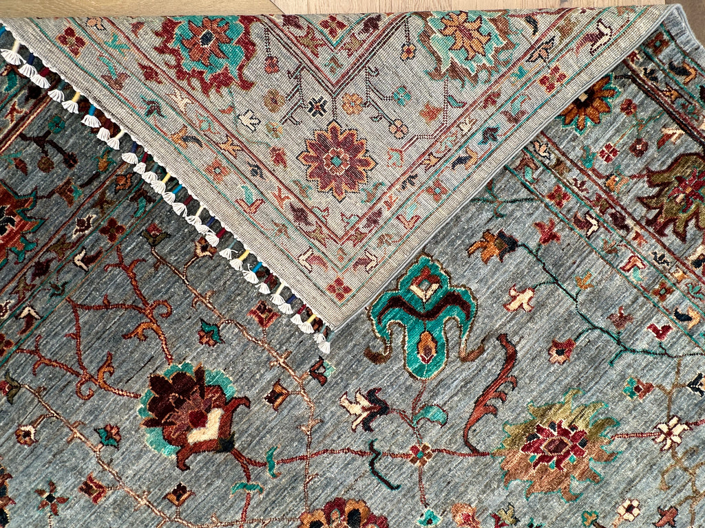 Afghan handmade rug,Chobi. Size:306x212 cm