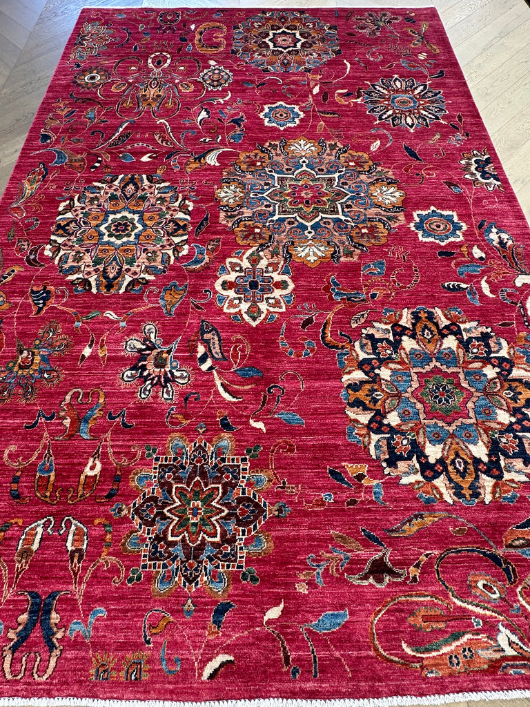 Afghan handmade rug,Chobi. Size:300x200 cm