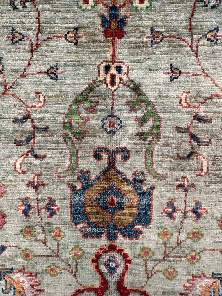 Afghan handmade rug,Chobi. Size:334x202 cm