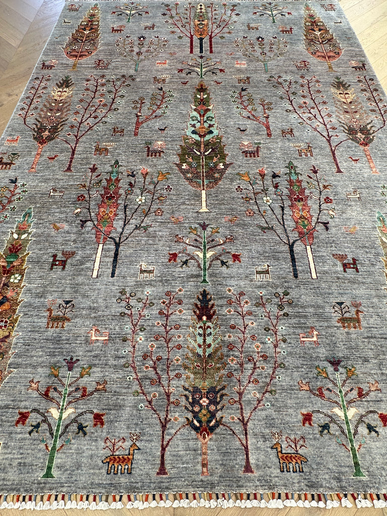 Afghan handmade rug,Chobi. Size:298x204 cm