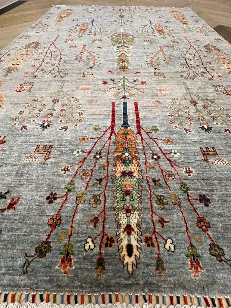 Afghan handmade rug,Chobi. Size:298x204 cm