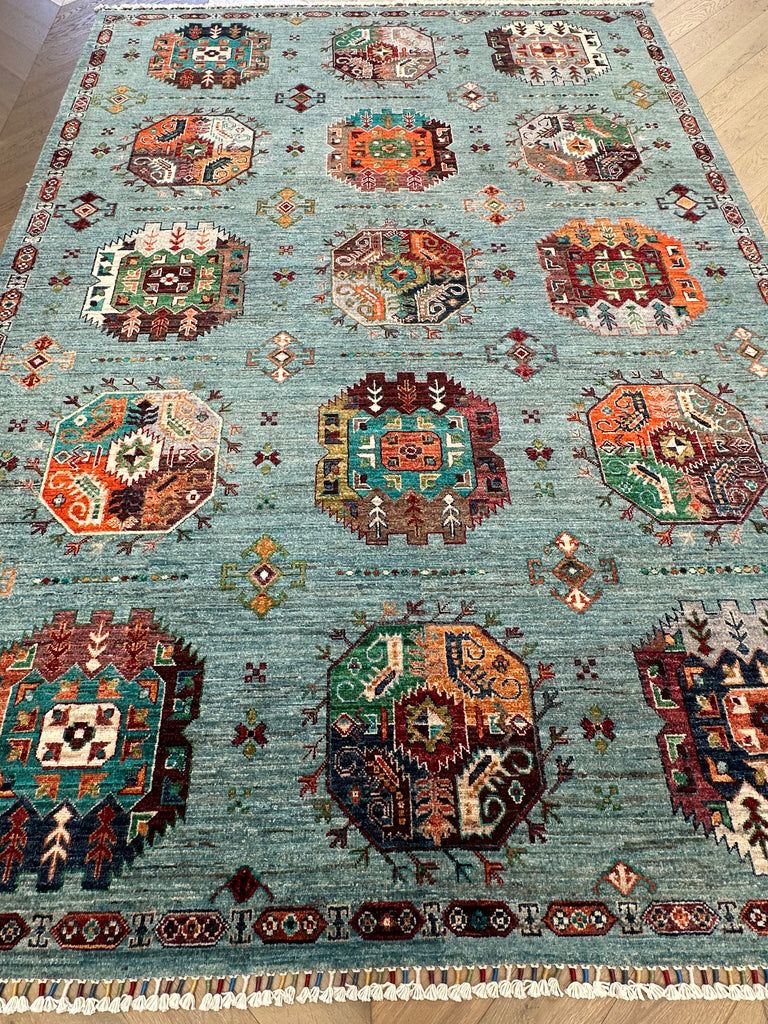 Afghan handmade rug,Chobi. Size:290x204 cm