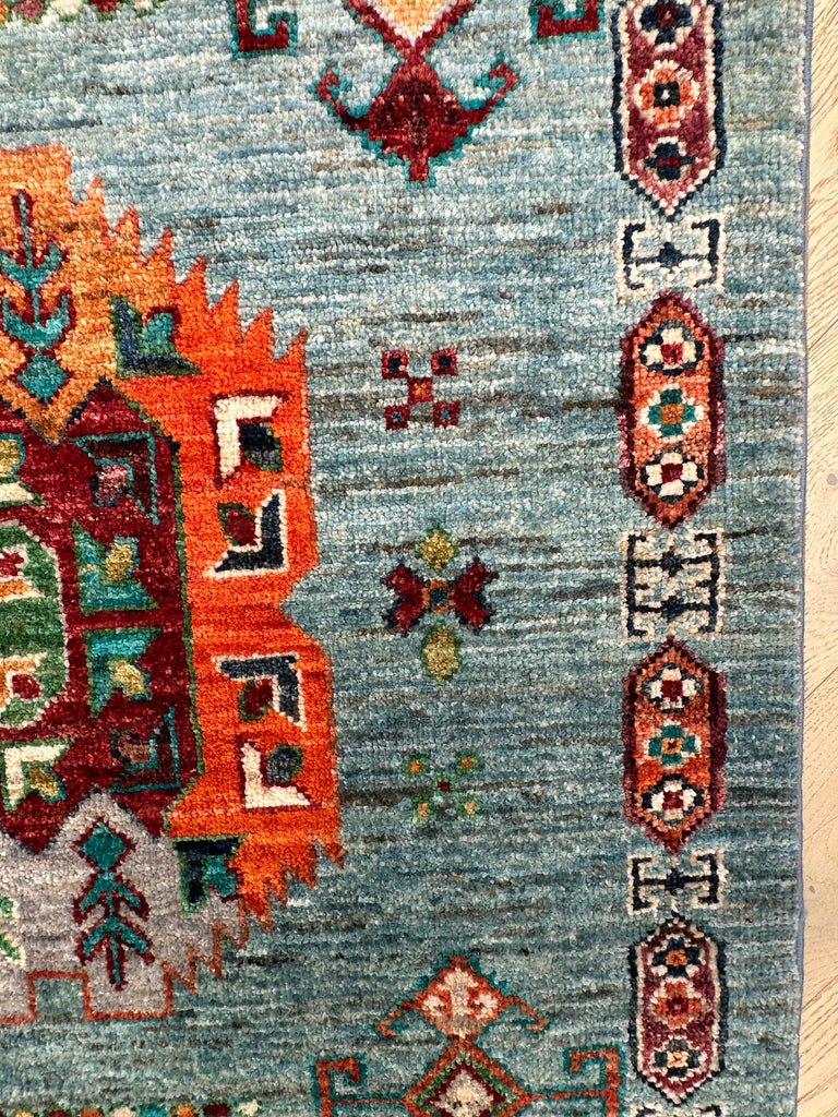 Afghan handmade rug,Chobi. Size:290x204 cm