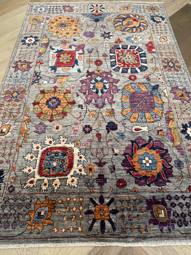 Afghan handmade rug,Chobi. Size:267x185 cm