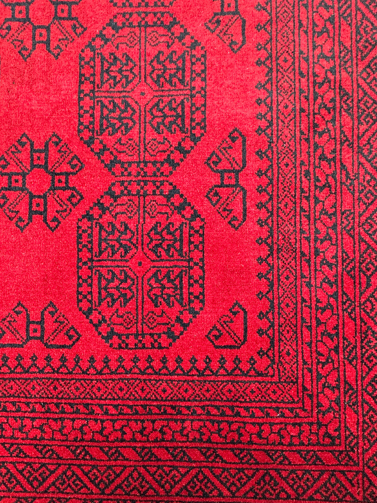 Khal Mohammadi 290x197 cm- Traditional red rug