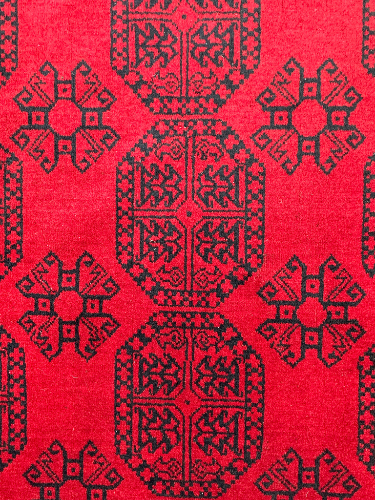 Khal Mohammadi 290x197 cm- Traditional red rug