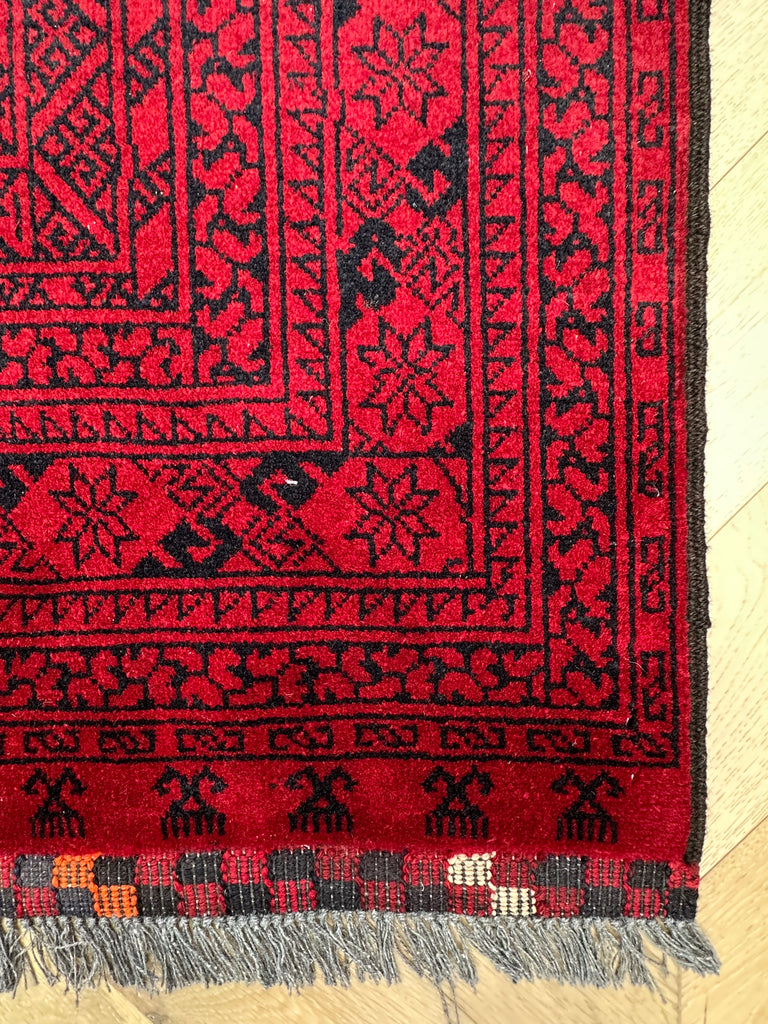 Khal Mohammadi 290x197 cm- Traditional red rug