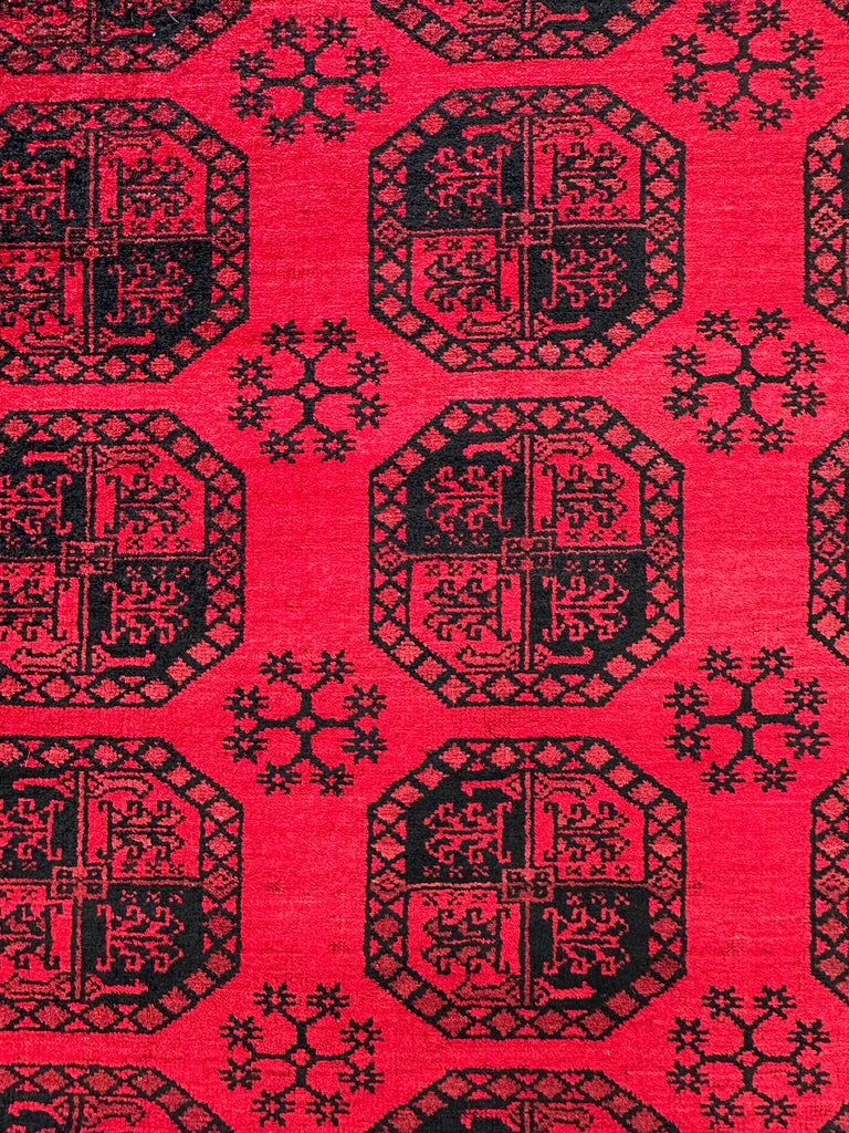 Khal Mohammadi 293x210 cm- Traditional red rug