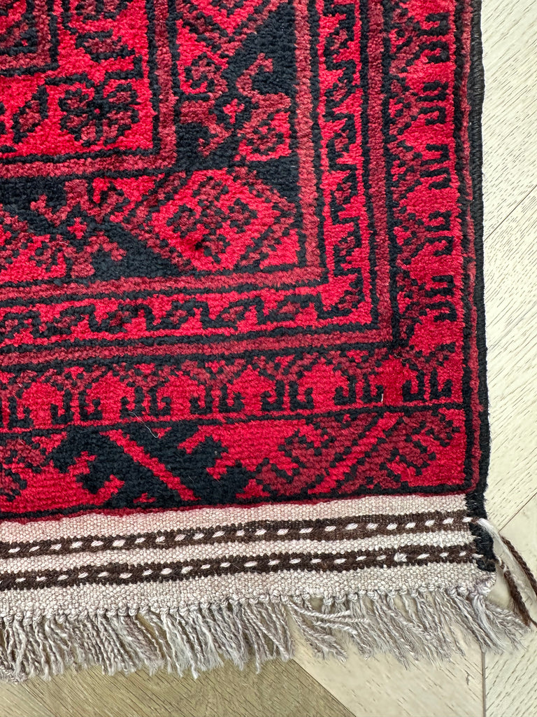 Khal Mohammadi 293x210 cm- Traditional red rug