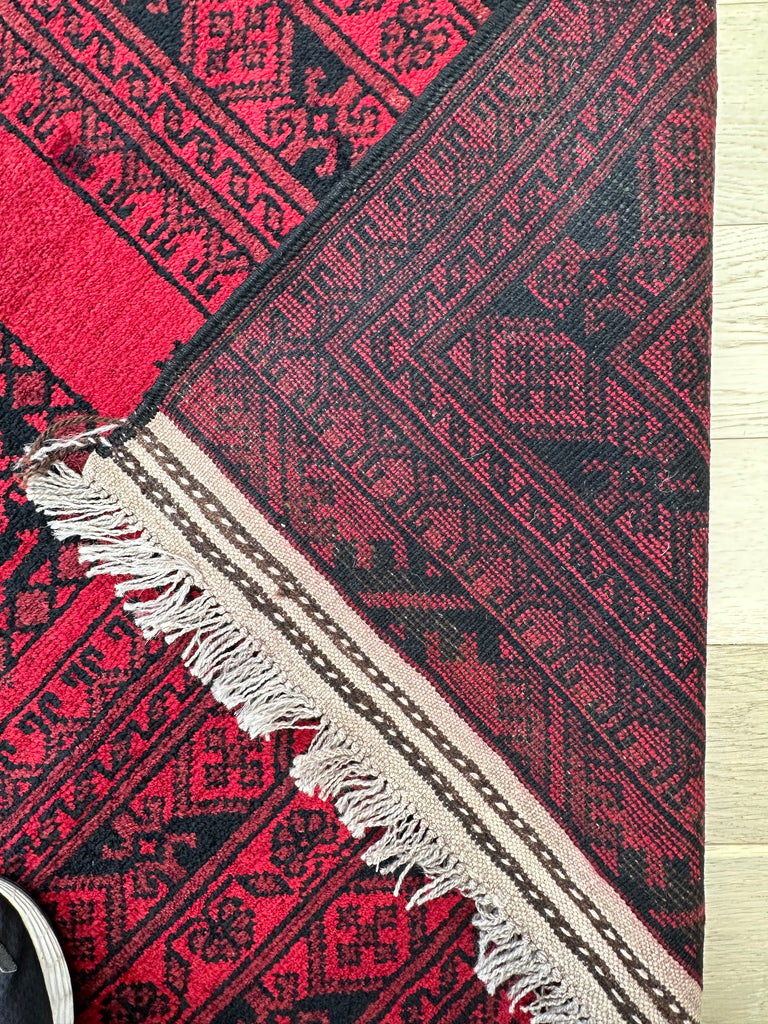 Khal Mohammadi 293x210 cm- Traditional red rug