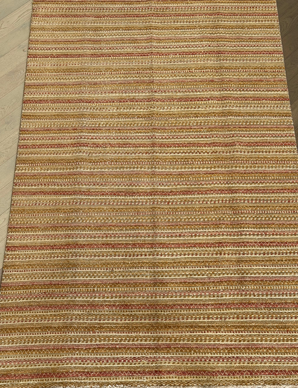 HANDMADE AFGHAN MUSHWANI KILIM | 253x166 CM|