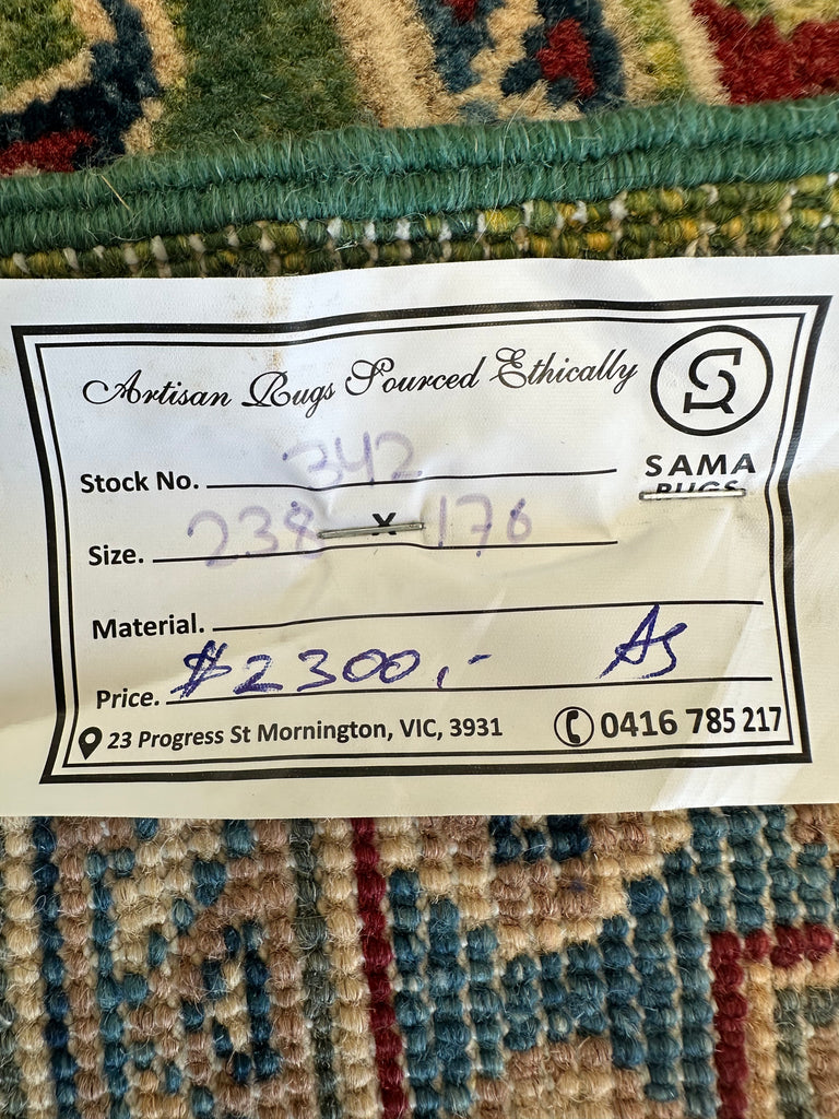 Kazak handmade rug 238x176 cm