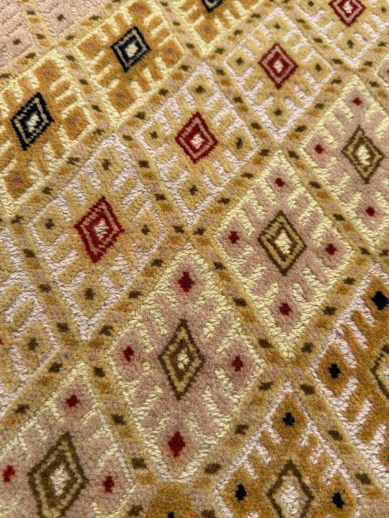 HANDMADE AFGHAN MUSHWANI KILIM | 190x135 CM|