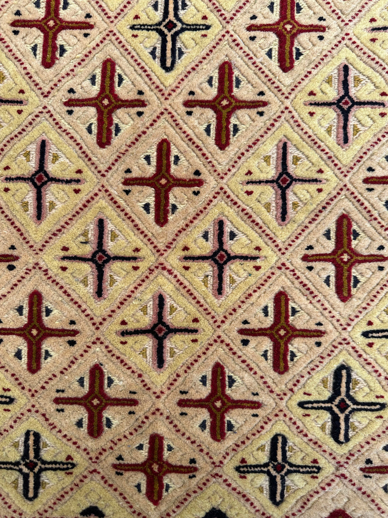 HANDMADE AFGHAN MUSHWANI KILIM | 190x135 CM| - SamaRugs