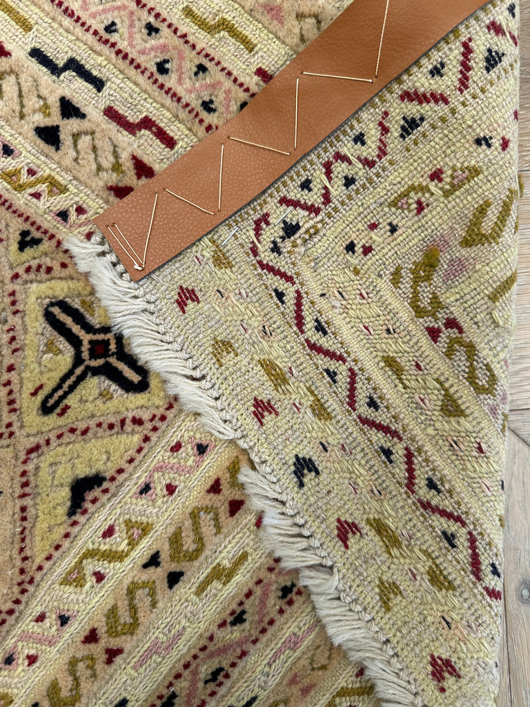 HANDMADE AFGHAN MUSHWANI KILIM | 190x135 CM| - SamaRugs