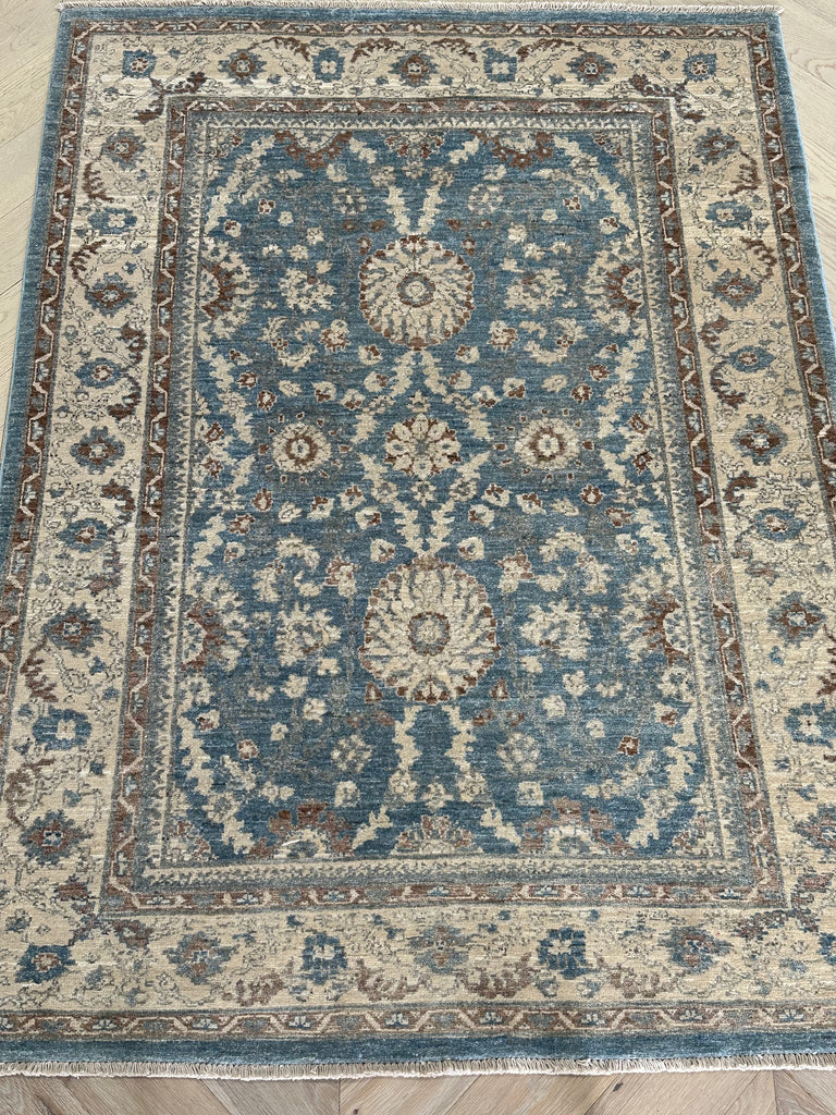 Afghan handmade rug,Chobi. Size:185x136 cm