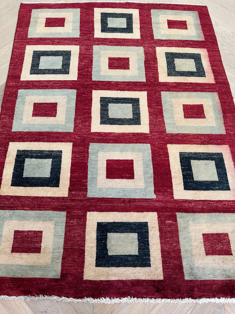 Handmade Gabeh Rug |183x136 cm