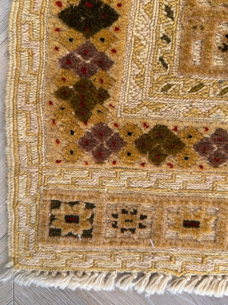 HANDMADE AFGHAN MUSHWANI KILIM | 200x147 CM| - SamaRugs