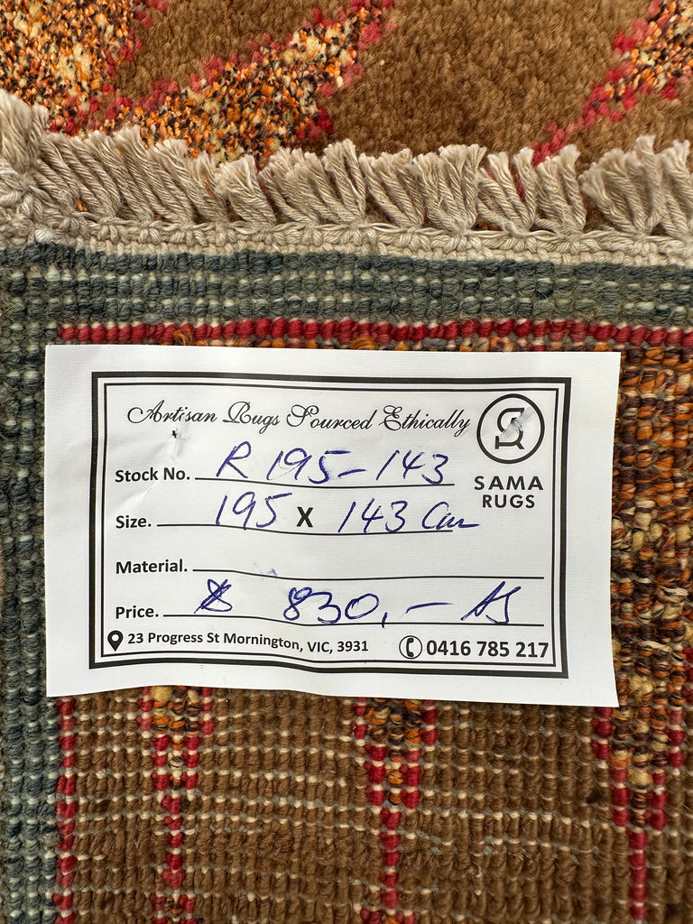 Handmade Gabeh Rug |195x143 cm