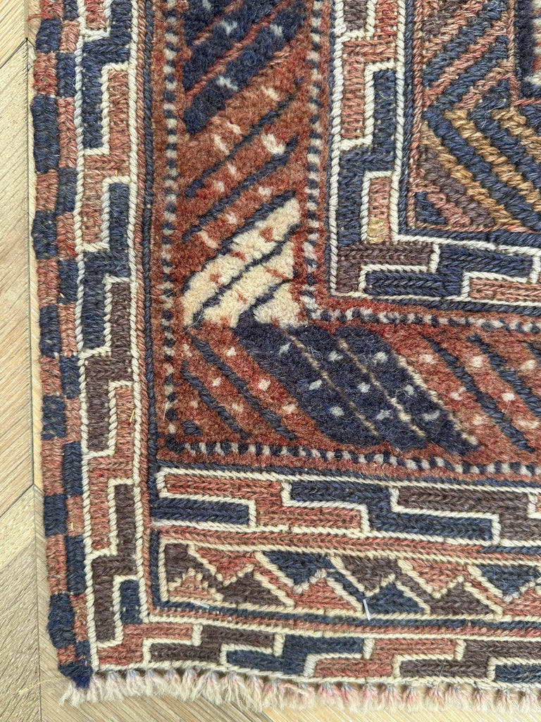 Handmade Gabeh Rug |256x111cm