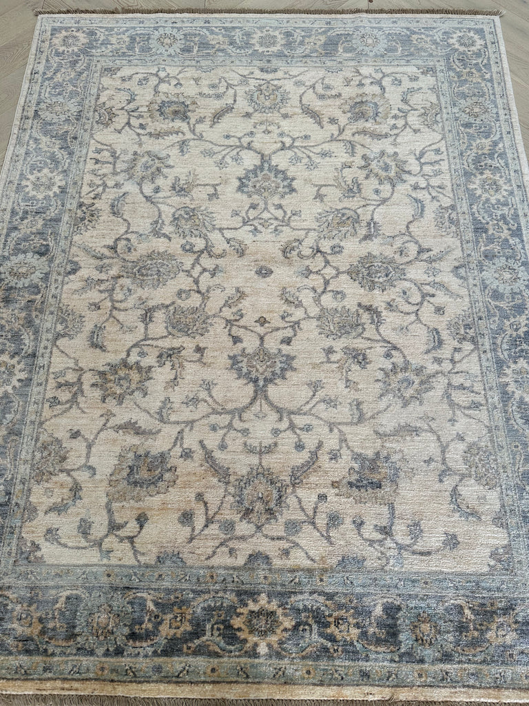 Afghan handmade rug,Chobi. Size:196x152 cm