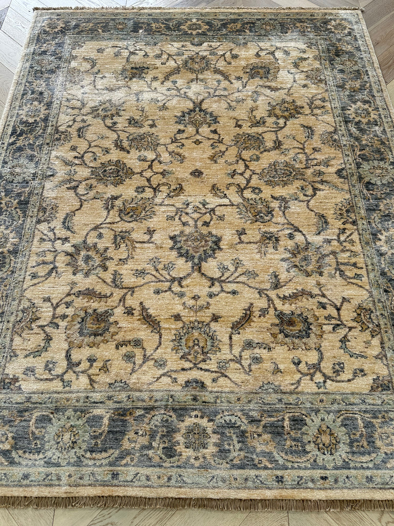 Afghan handmade rug,Chobi. Size:196x152 cm