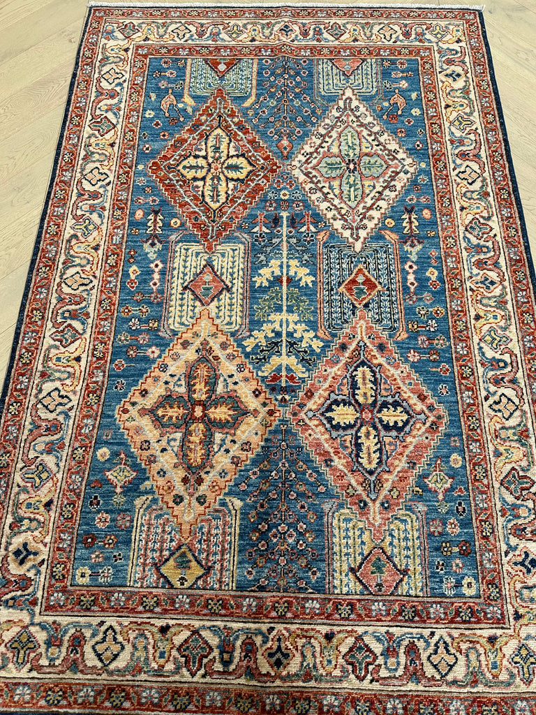 Afghan handmade rug,Chobi. Size:192x125 cm