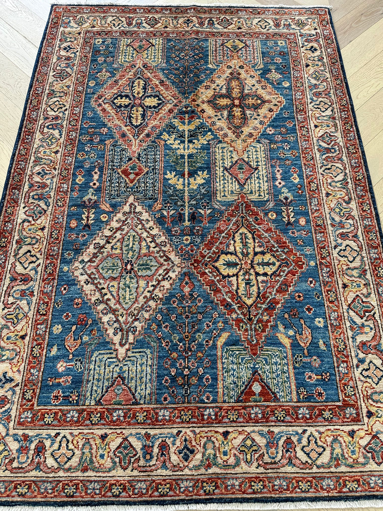 Afghan handmade rug,Chobi. Size:192x125 cm