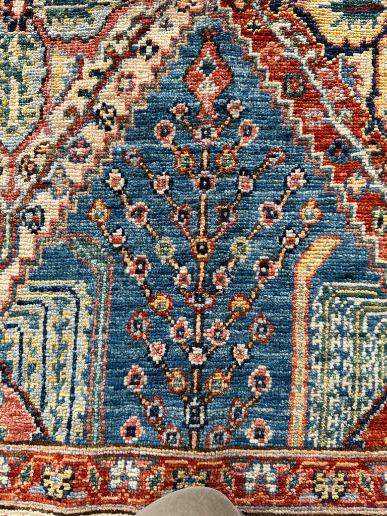 Afghan handmade rug,Chobi. Size:192x125 cm