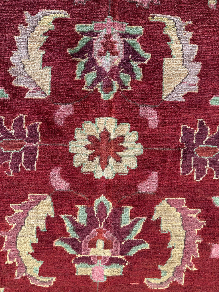 Afghan handmade rug,Chobi. Size: 195x153 cm