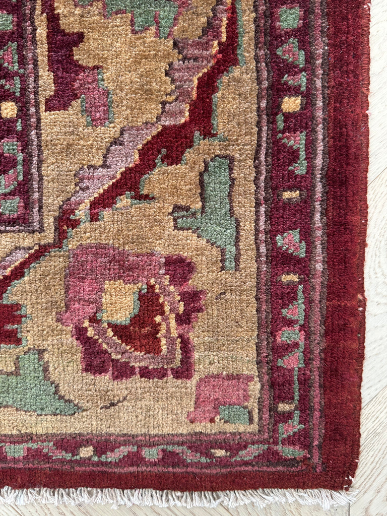 Afghan handmade rug,Chobi. Size: 195x153 cm