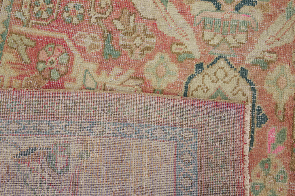 Rare Vintage Garden Design Persian Rug - SamaRugs