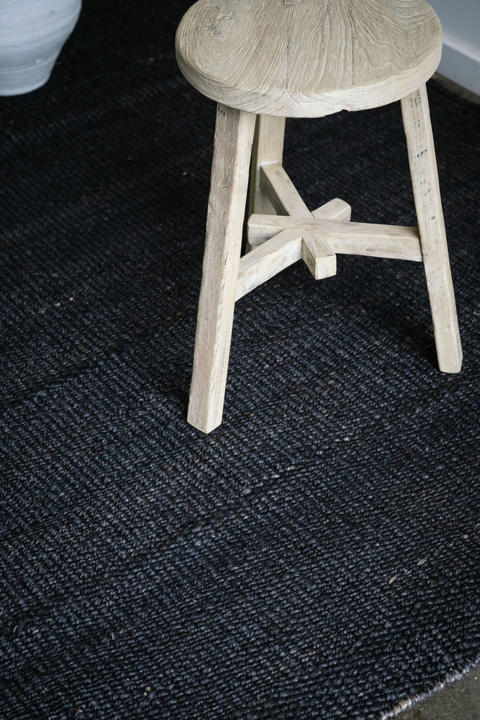 Chunky Charcoal Jute