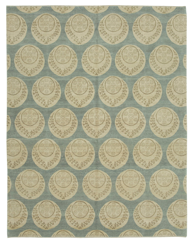 Unique Antique Oushak 243x310cm – Soft Tones & Timeless Appeal