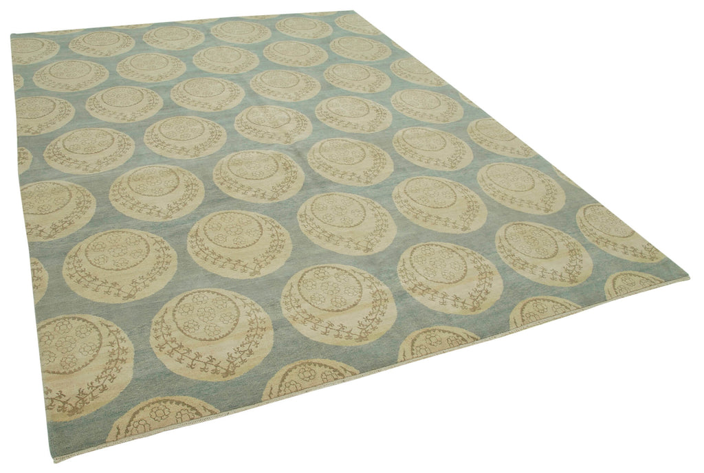 Unique Antique Oushak 243x310cm – Soft Tones & Timeless Appeal