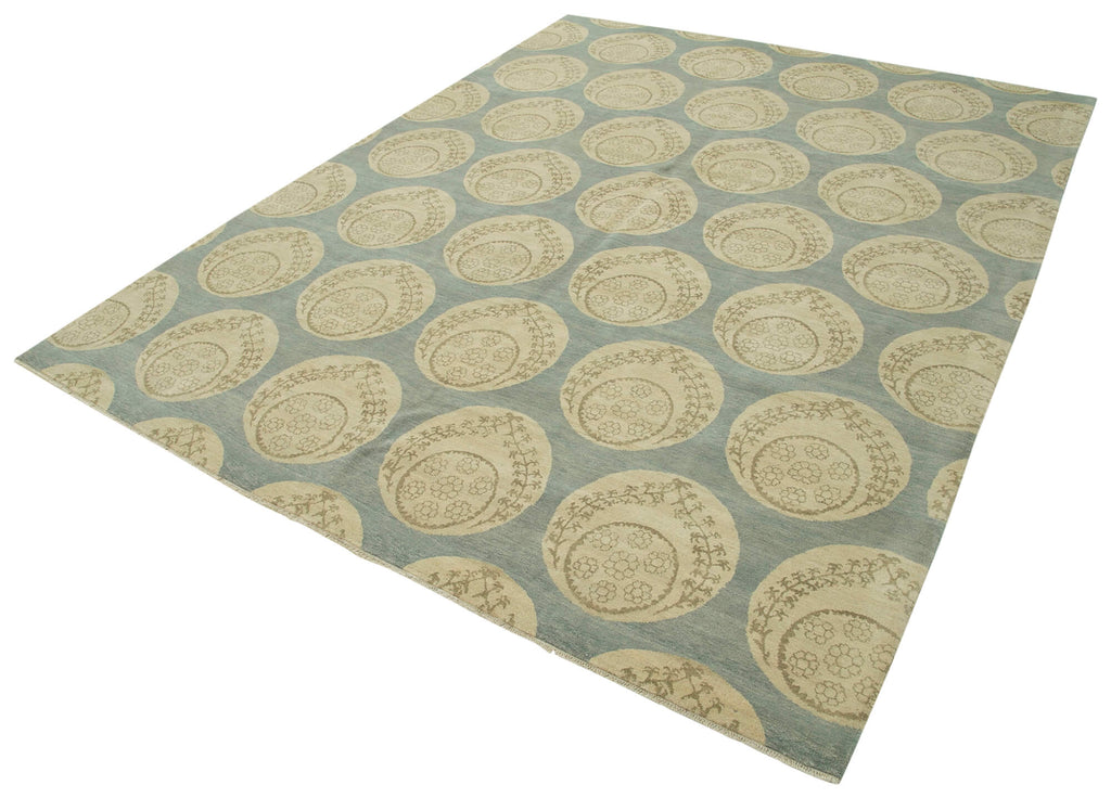 Unique Antique Oushak 243x310cm – Soft Tones & Timeless Appeal