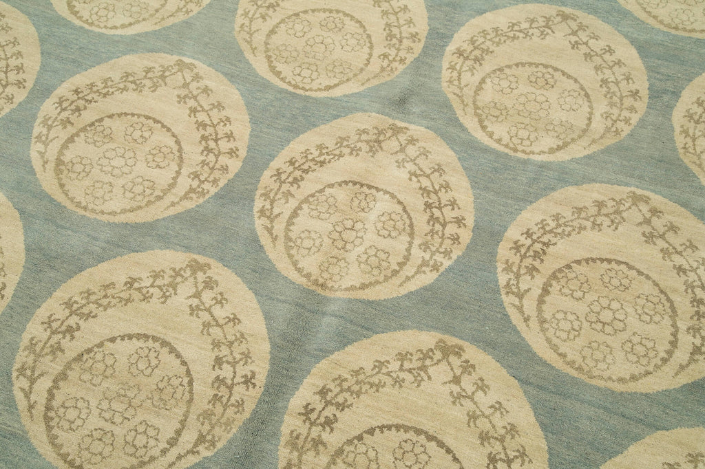 Unique Antique Oushak 243x310cm – Soft Tones & Timeless Appeal
