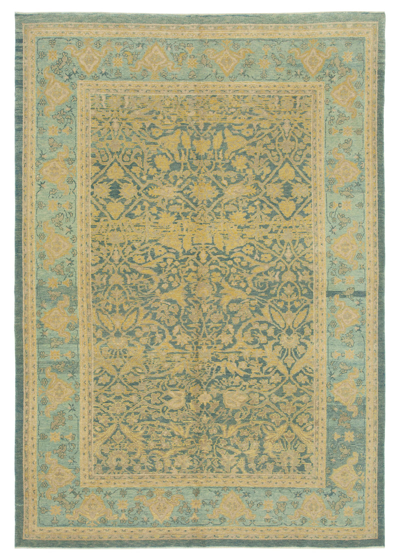 Collector’s Antique Oushak 1.96x2.96m – Heritage Turkish Rug