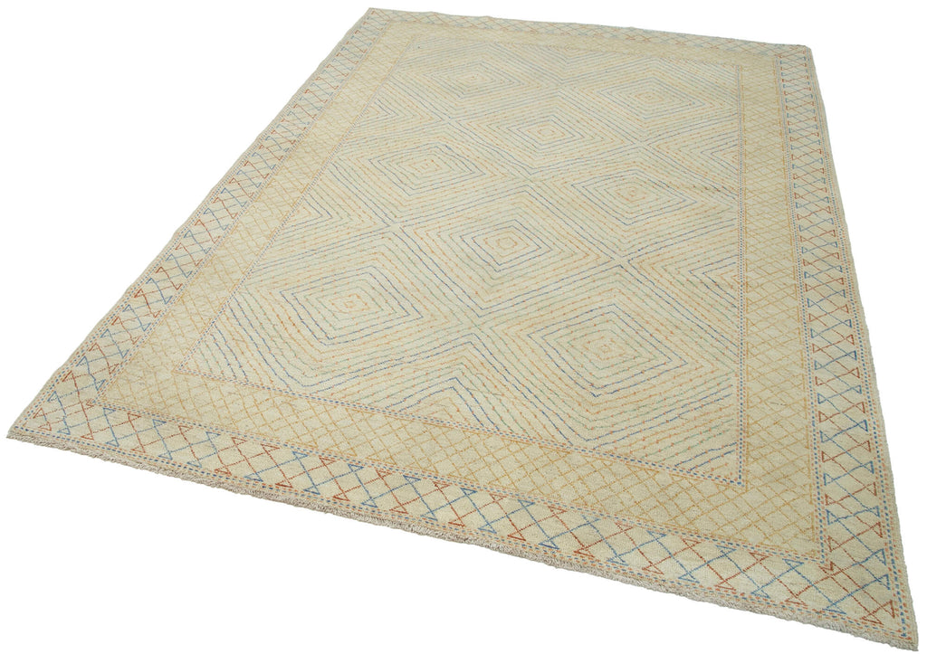 Vintage Uşak Halı Rug - 1.87 x 2.67m