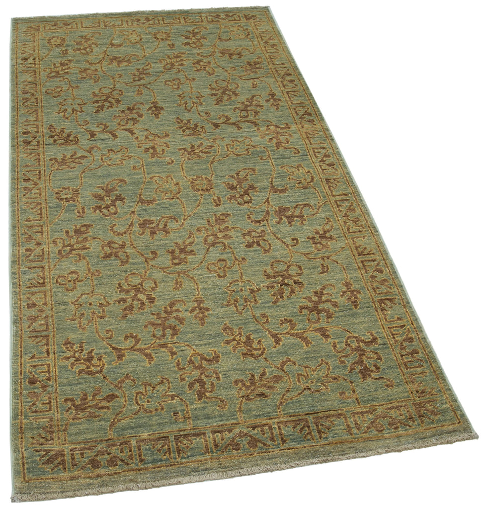 Vintage Uşak Halı Çeyrek Rug - 0.91 x 1.76m - SamaRugs