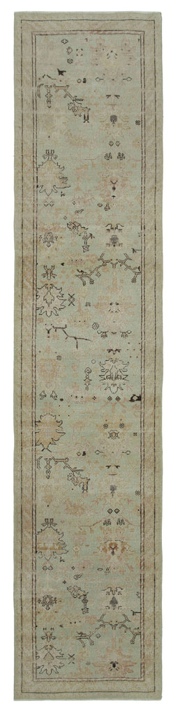 Vintage Uşak Halı Yolluk Rug - 0.78 x 3.62m