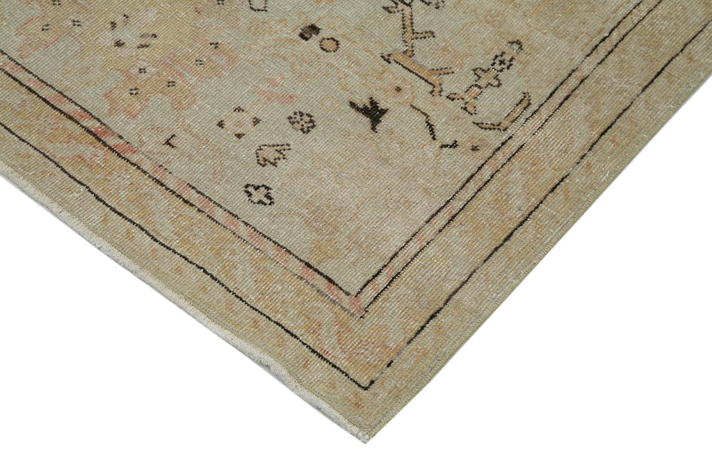 Vintage Uşak Halı Yolluk Rug - 0.78 x 3.62m