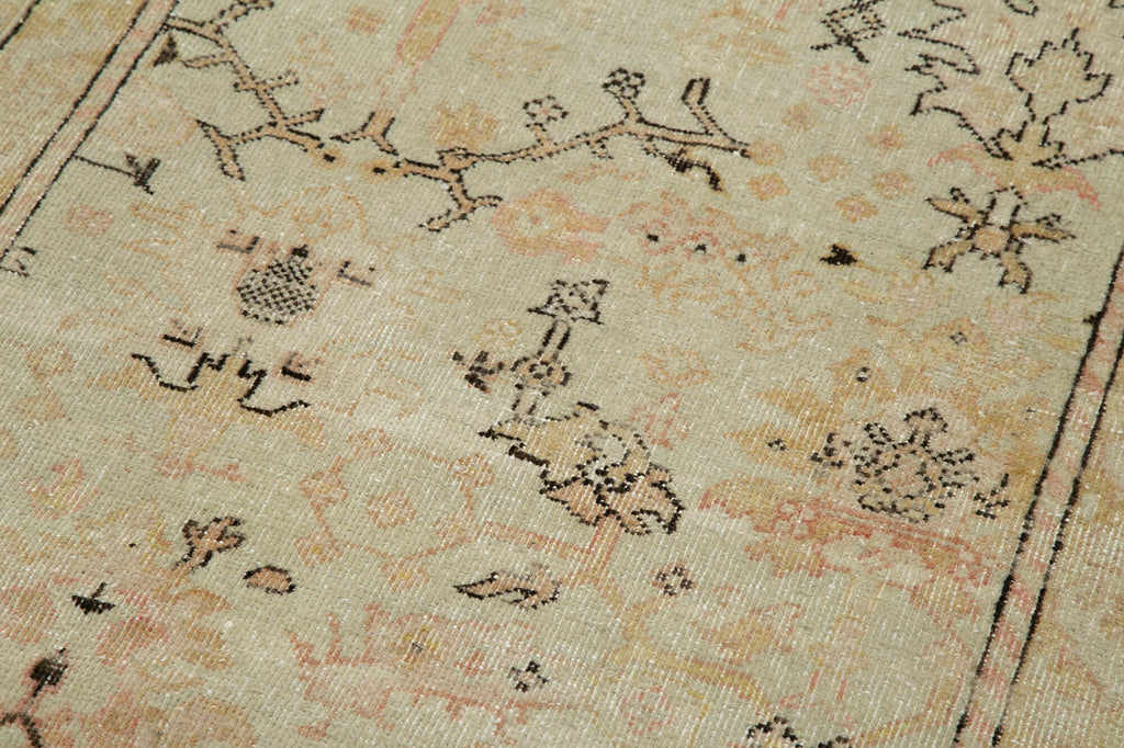 Vintage Uşak Halı Yolluk Rug - 0.78 x 3.62m